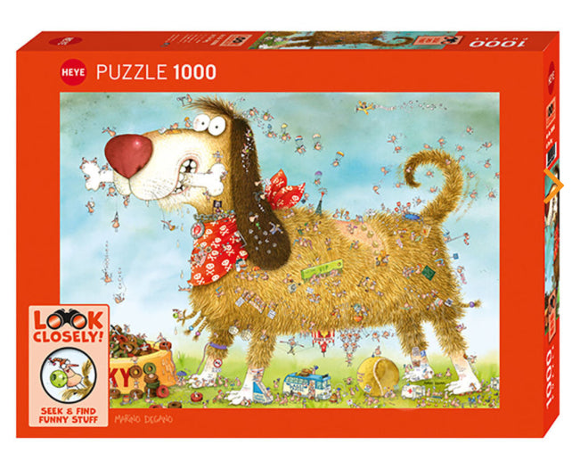PUZZLE 1000PC HEYE LOOK CLOSELY AT DOG