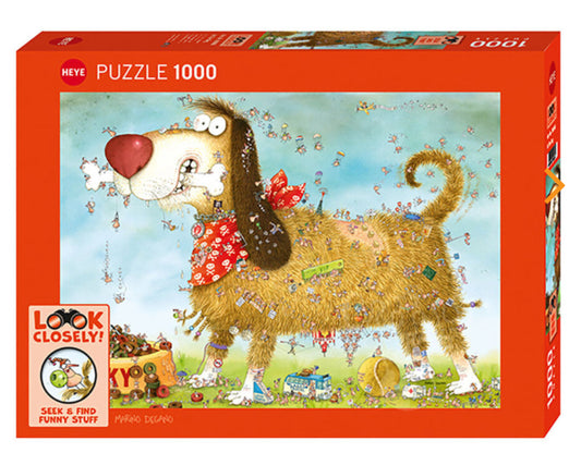 PUZZLE 1000PC HEYE LOOK CLOSELY AT DOG