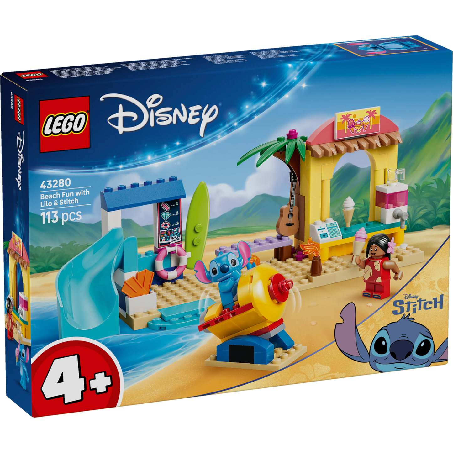 LEGO 43280 DISNEY BEACH FUN LILO & STITC