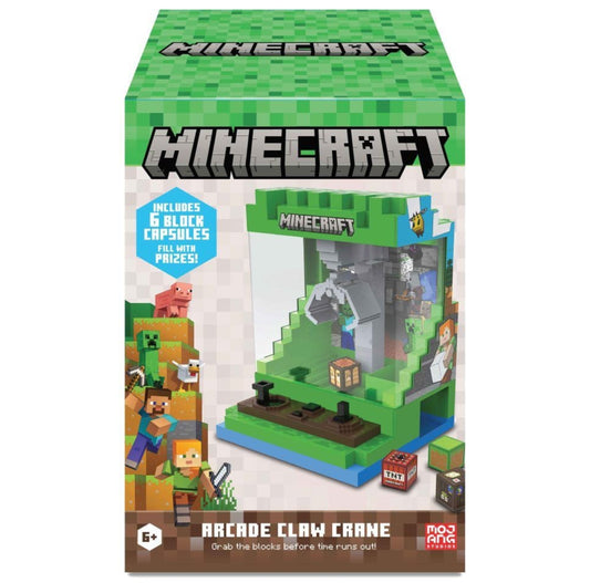 GAME ARCADE CLAW CRANE MINECRAFT