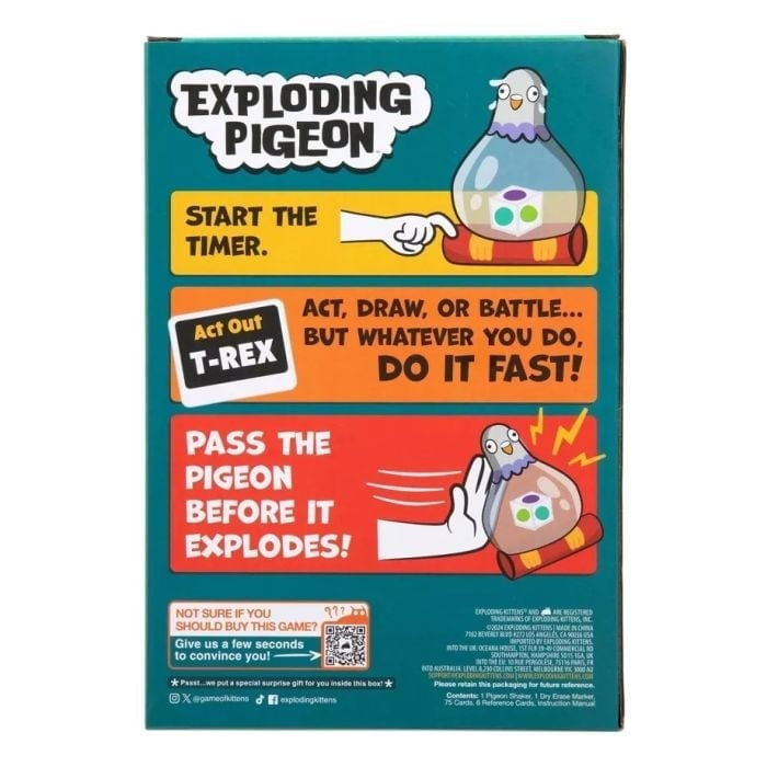 GAME EXPLODING PIGEON