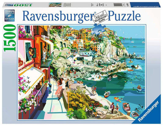 PUZZLE 1500PC ROMANCE IN CINQUE TERRE NE