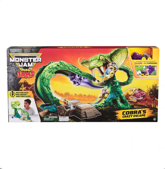 MONSTER JAM MINI COBRA BOOSTER PLAYSET