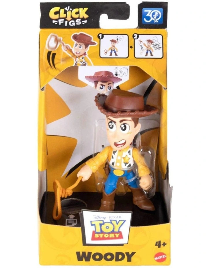 PIXAR CLICK FIGS WOODY
