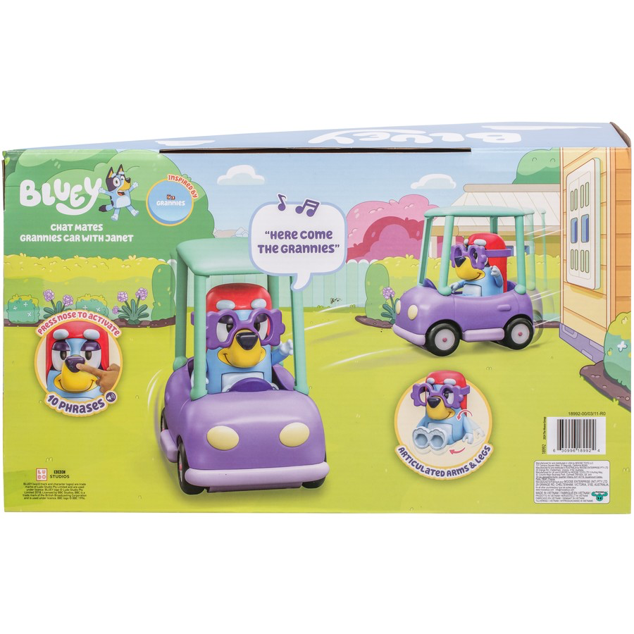 BLUEY S13 GRANNIES CAR WITH JANET
