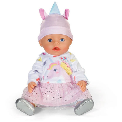 BB BABY BORN EMMA 43CM IN UNICORN STYLE