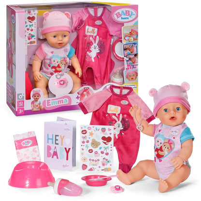BB BABY BORN EMMA 43CM WITH ONSIE