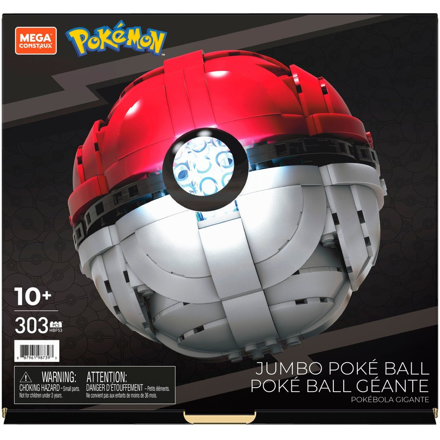 MEGA POKEMON JUMBO BUILD-A-POKE BALL