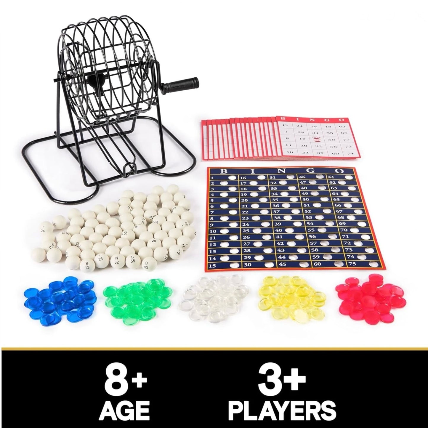 GAME CLASSIC DLX METAL CAGE BINGO