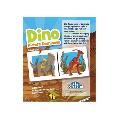 GAME DINO PICTURE DOMINOES