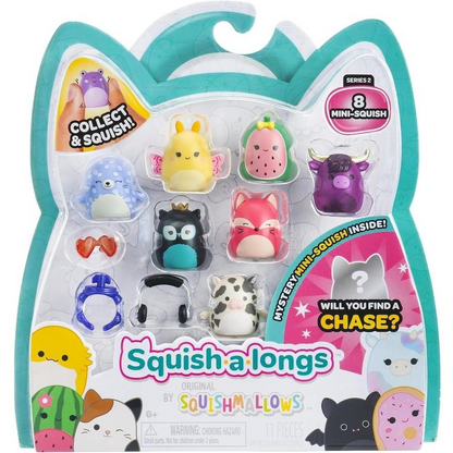 SQUISH-A-LONGS 8 PACK AST