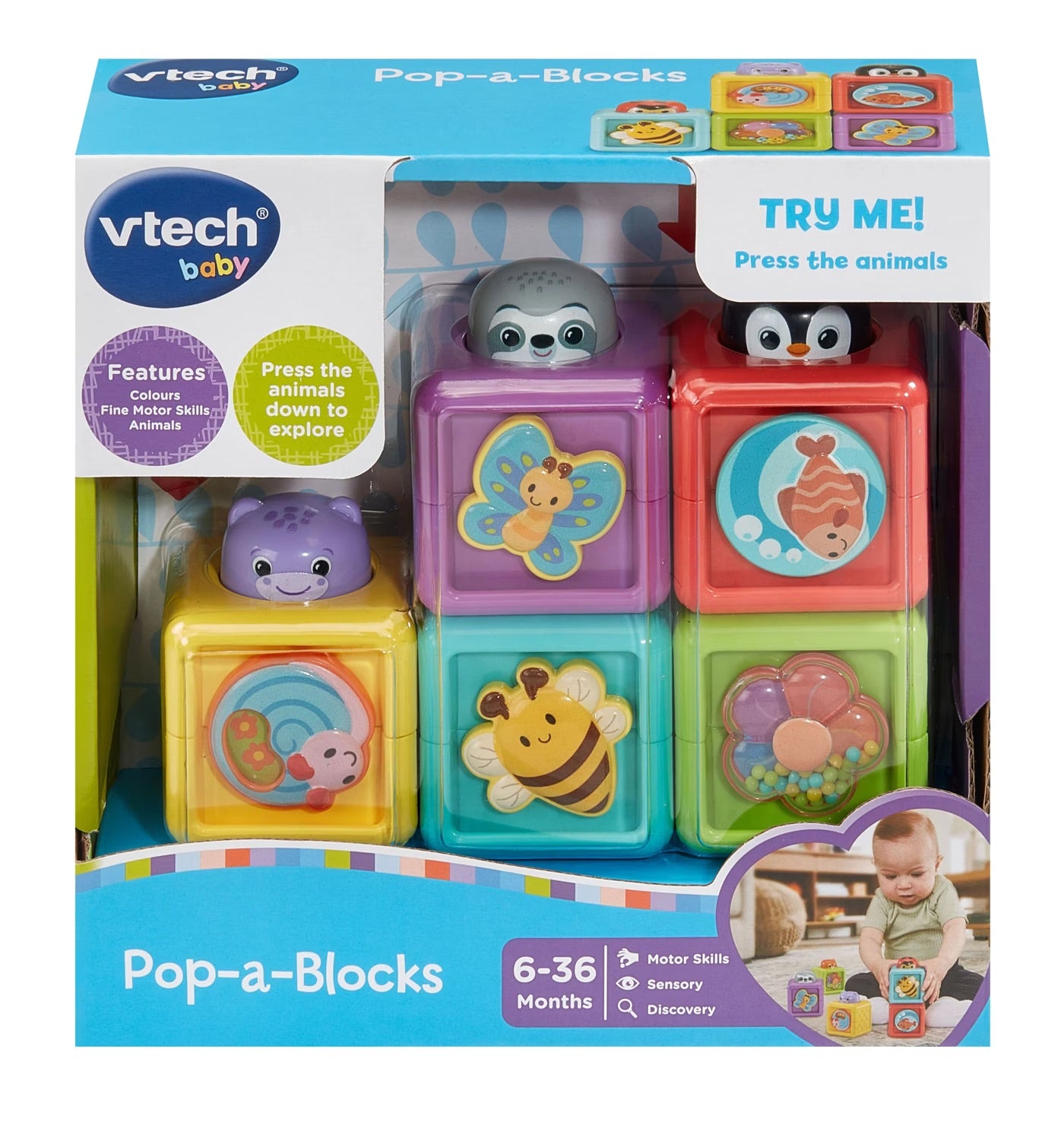 VTECH POP A BLOCKS