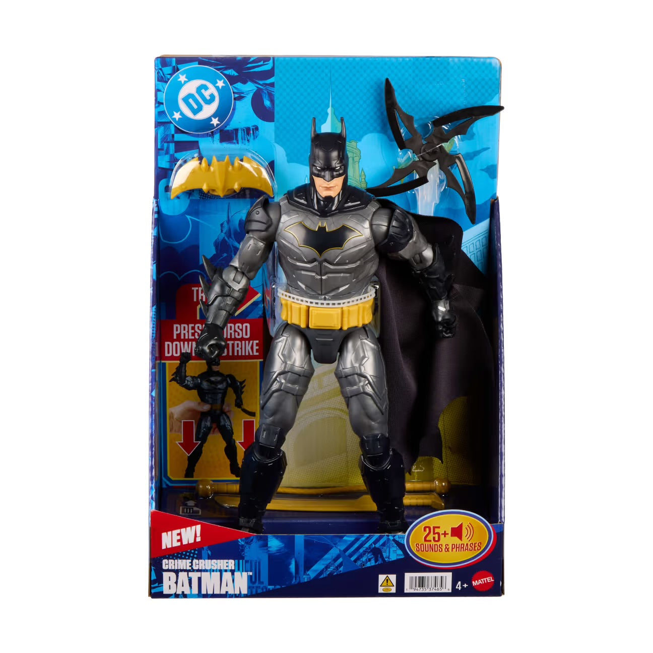 DC 12" CRIME CRUSHER BATMAN