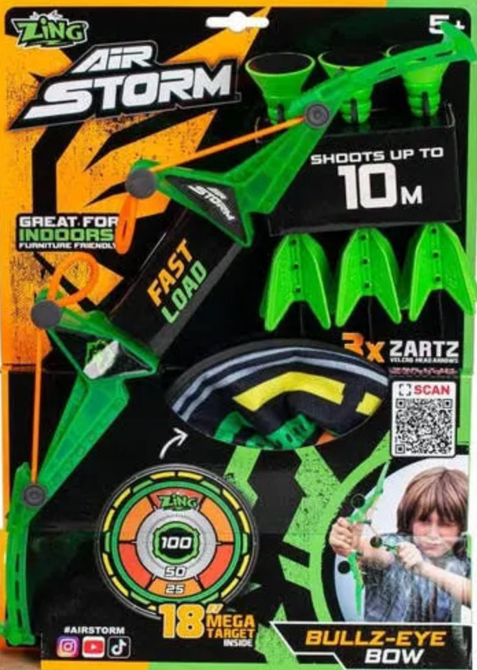 AIR STORM BULLZ-EYE BOW AND TARGET