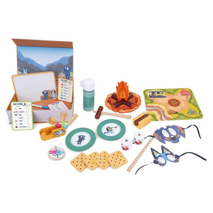 BLUEY ROLE PLAY BOOK CAMPING