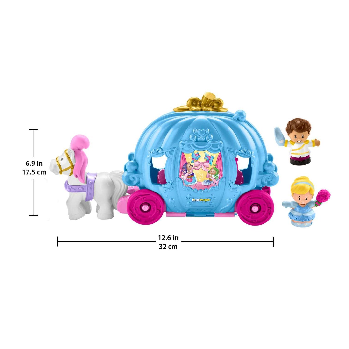 F/P LP CINDERELLA DANCING CARRIAGE