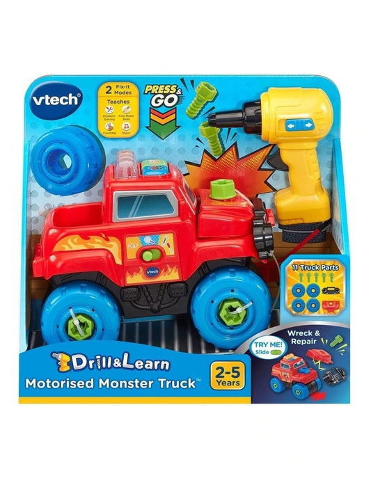 VTECH DRILL & LEARN MOTOR MONSTER TRUCK