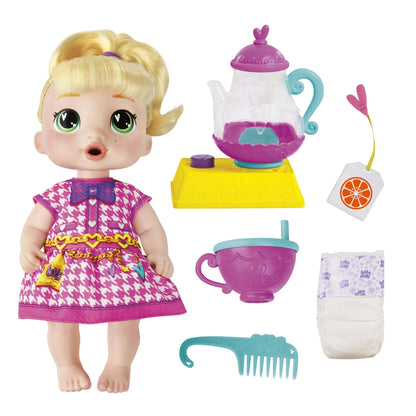 BA BABY ALIVE BUBBLY TEA PARTY AST
