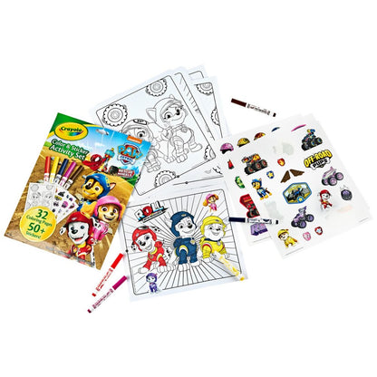 CRAYOLA CLR/STKR ACT SET PAW PATROL