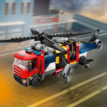 LEGO 60462 CITY HELICOPTER, FIRE & SUB