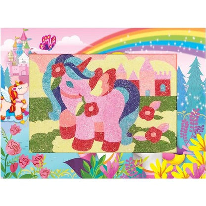 4M GLITTER SAND ART MY UNICORNS