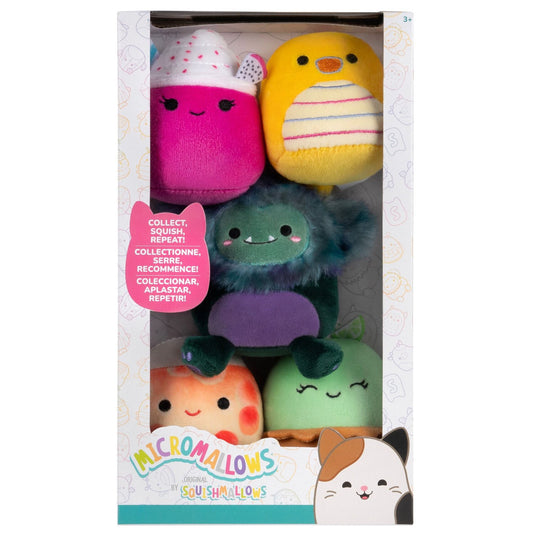 SQUISHMALLOW MICROMALLOWS 2.5 5PK AST