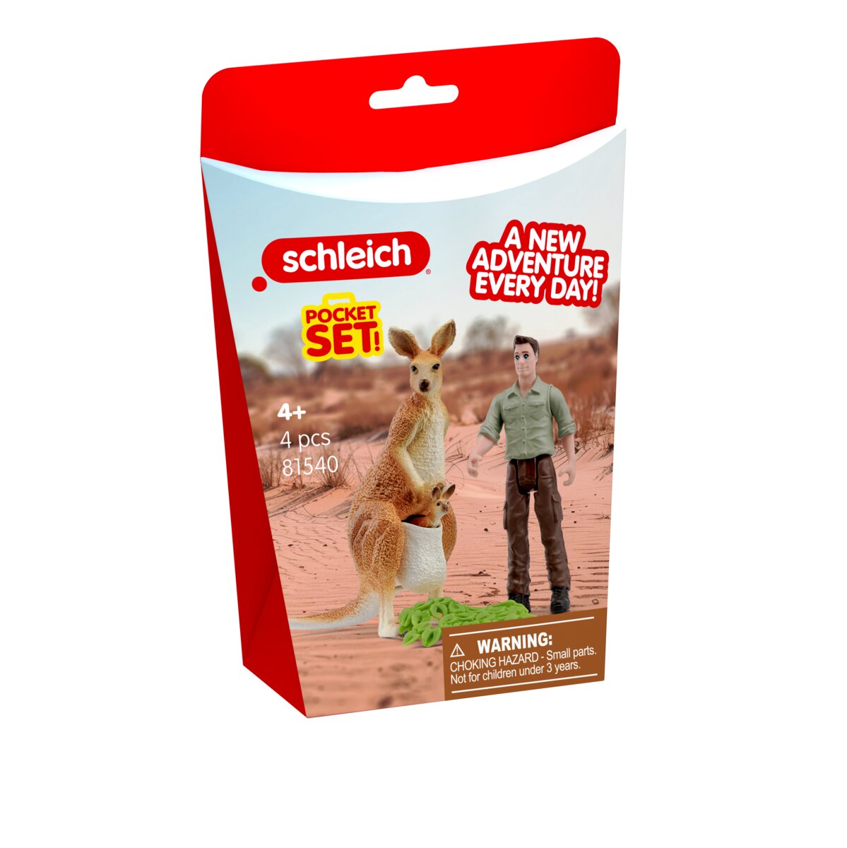 SCHLEICH 81540 KANGAROO TOUR & RANGER