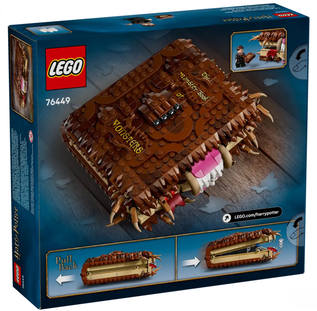 LEGO 76449 CHOMPING MONSTER BOOK OF MONS