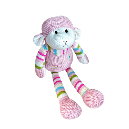 BABY BOO 35CM KNITTED ANIMALS AST