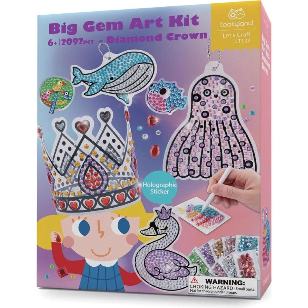 BIG GEM CRAFT SET DIAMOND CROWN