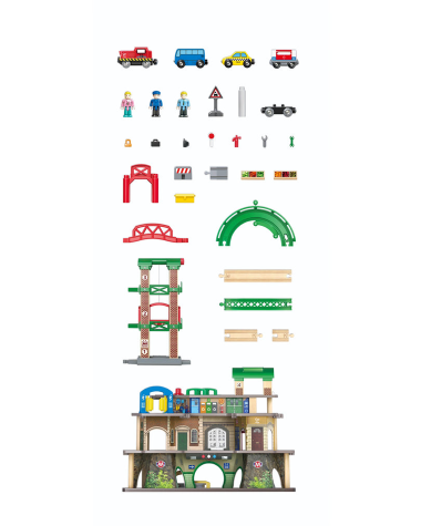 HAPE RAILWAY MULTI LEVEL RAILWAY CITY