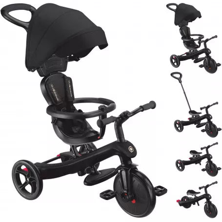 TRIKE GLOBBER EXPLORER 4 IN 1 BLACK