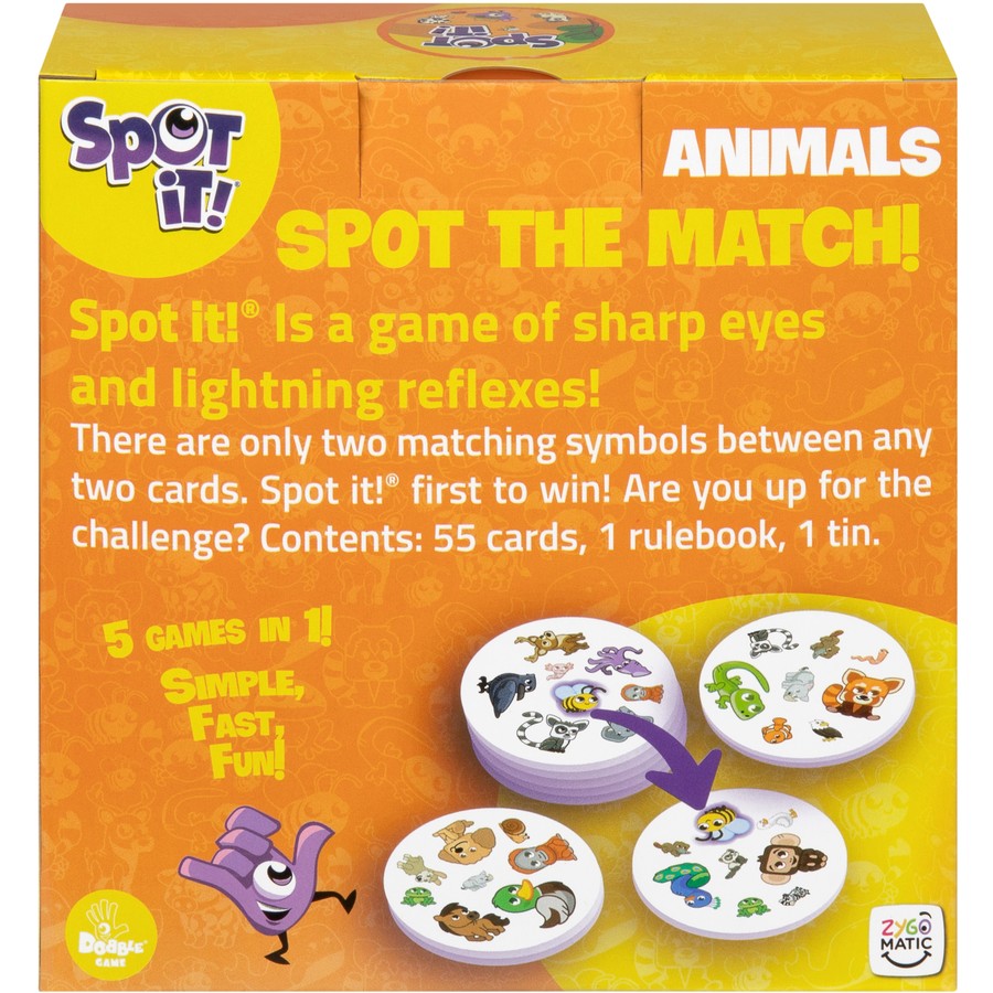 GAME SPOT IT ANIMALS