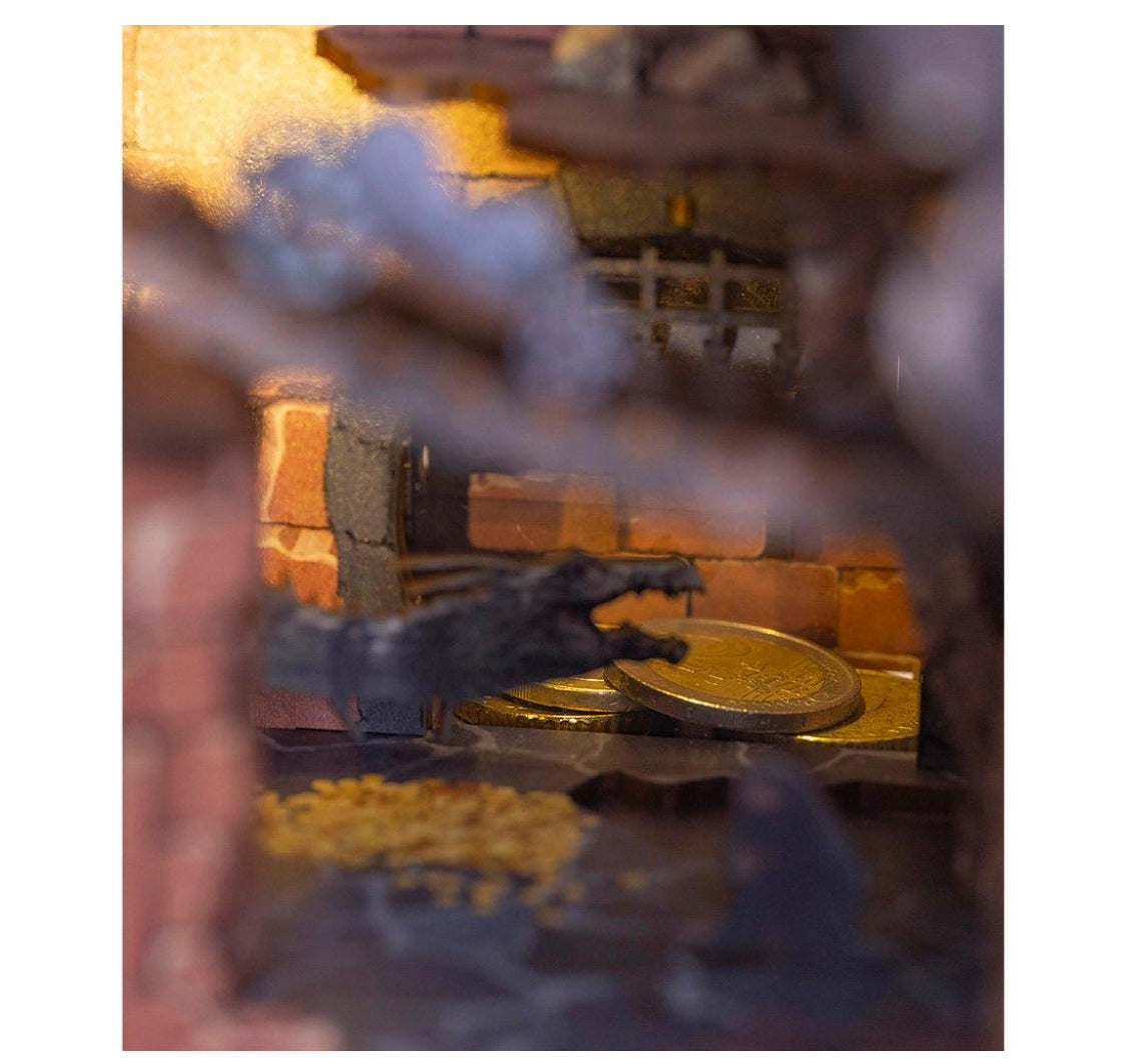 HARRY POTTER BOOK NOOK GRINGOTTS BANK