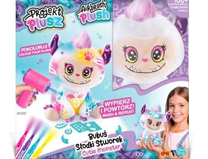 AIR BRUSH PLUSH CUTIE MONSTER