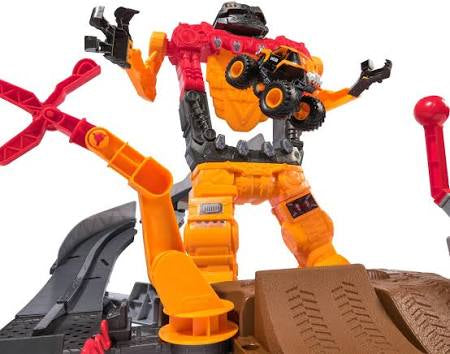 MONSTER JAM 1:64 SMASH & BASH PLAYSET
