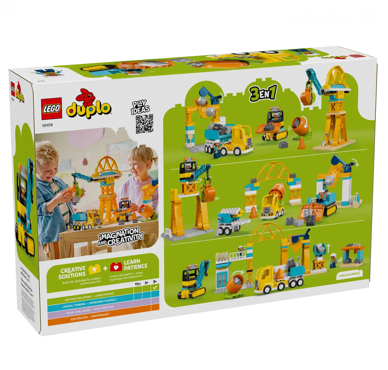LEGO 10476 DUPLO 3 IN 1 CONSTRUCTION SIT