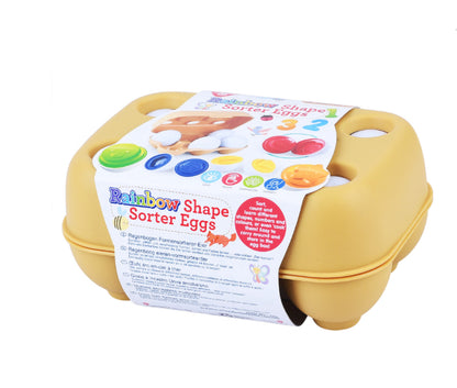 PLAYGO RAINBOW SHAPE SORTER EGGS