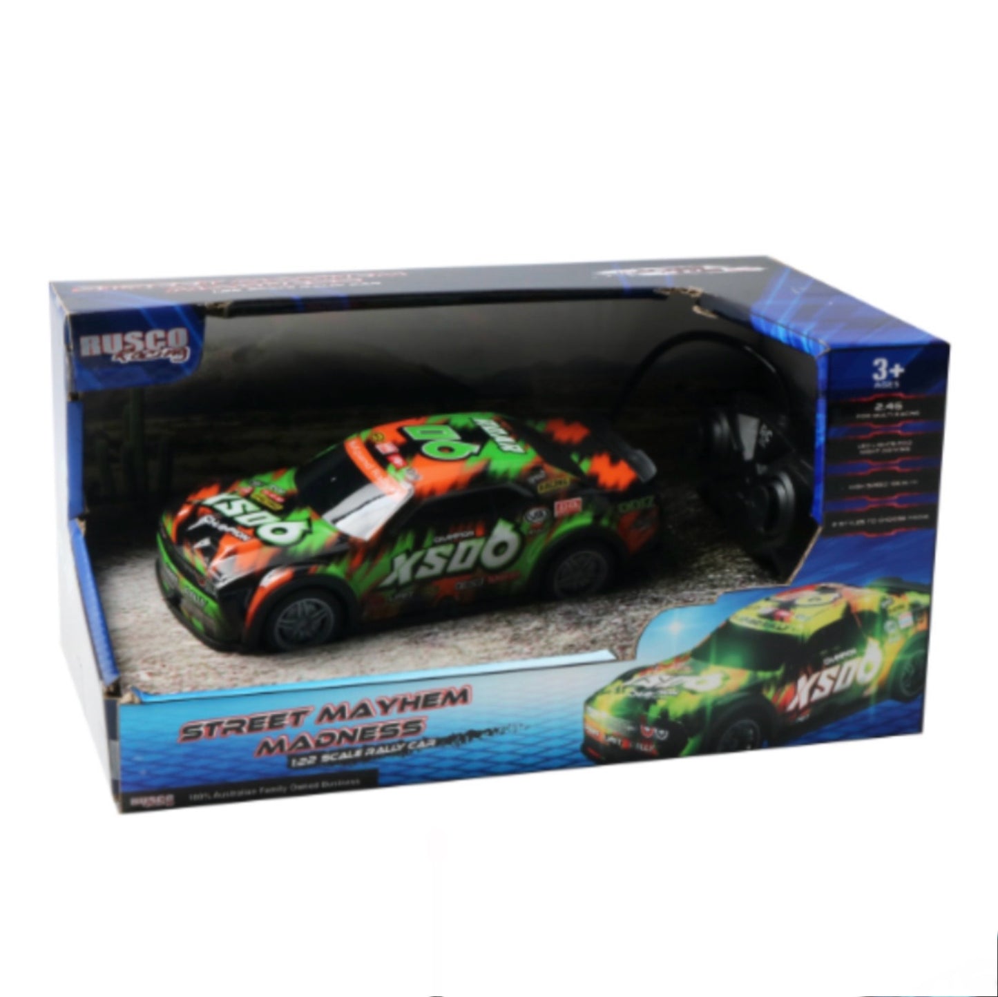 R/C RUSCO STREET MAYHEM MADNESS AST