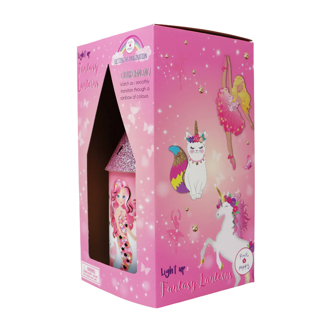 P/POP LED LANTERN MERMAID