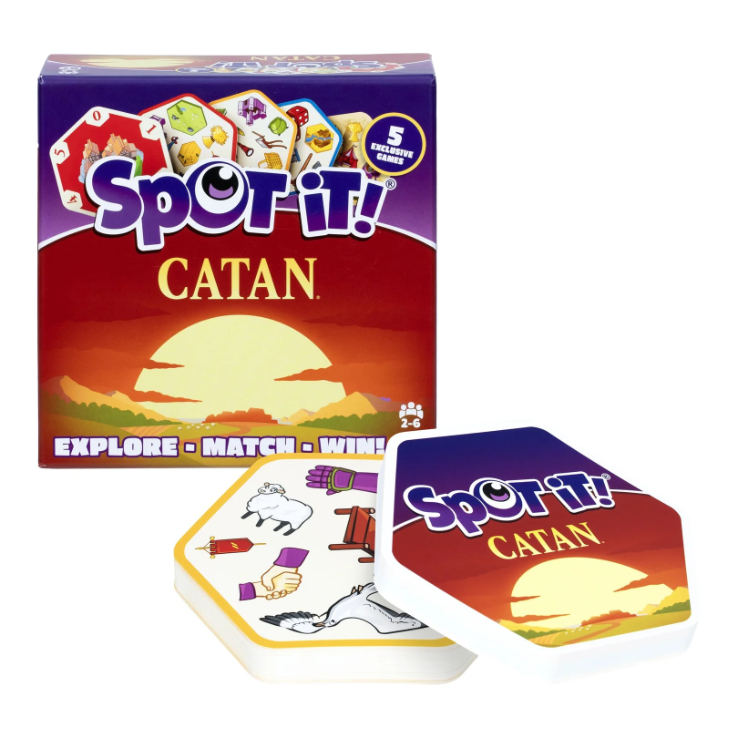 GAME SPOT IT CATAN EDITION