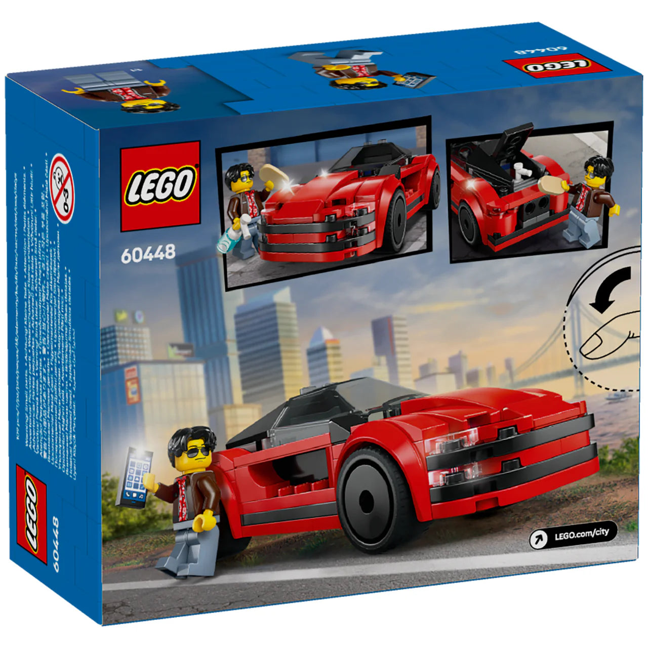 LEGO 60448 CITY RED SPORTS CAR