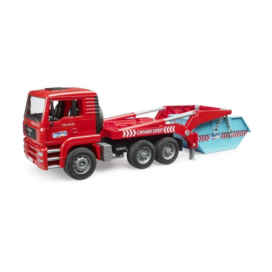 BRUDER COM MAN TGA SKIP CONTAINER TRUCK