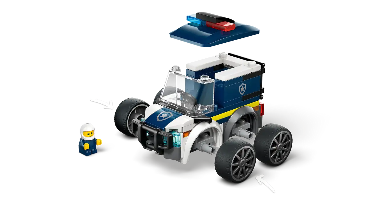 LEGO 60481 CITY RIDES POLICE TRUCK