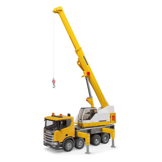 BRUDER 1:16 SCANIA 560R LIEBHERR CRANE