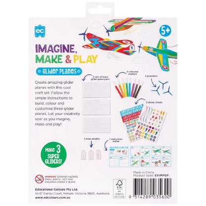 IMAGINE MAKE & PLAY GLIDER PLANES