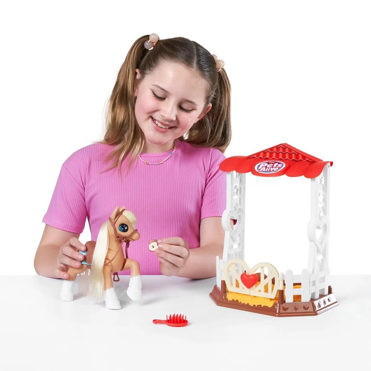 PETS ALIVE MY MAGICAL PONY & STABLE