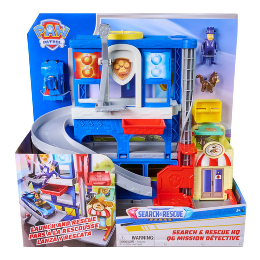 PAW PATROL SEARCH & RESCUE PUP SQ HQ SET