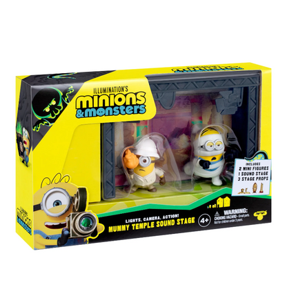 MINIONS 3 MINI FIG 2 PKT MUMMY TEMPLE