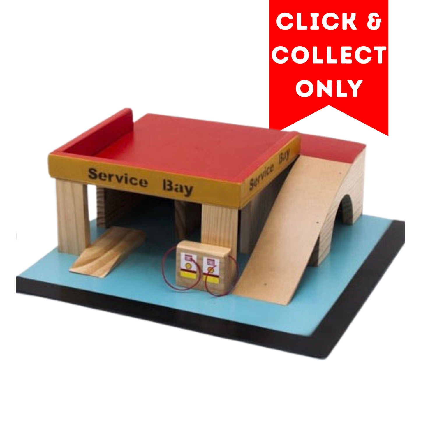 DROUIN WOODEN SERVICE STATION